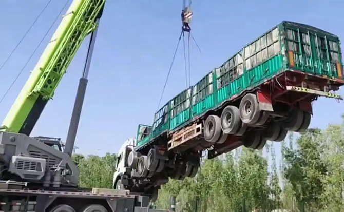 章丘区道路脱困救援案例